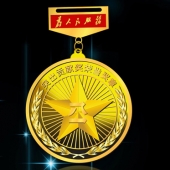 2012年8月：定制廣東省軍區(qū)某師突出貢獻獎?wù)露ㄖ栖姽φ? title=