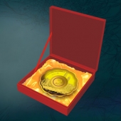 2014年7月：深圳金賽銀并購基金公司企業(yè)上市純金紀念盤定制