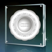 2014年11月：訂制深圳金溢科技合作伙伴純銀紀念盤定制