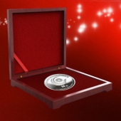 2014年12月：制造深圳德鑫資產(chǎn)管理公司純銀幣制造