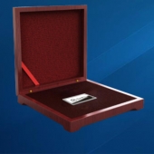 2015年4月制作　廣東華光國際貨運(yùn)公司10周年紀(jì)念銀條