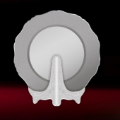 2016年6月定制　安康市漢濱區(qū)優(yōu)秀黨務工作者獎盤紀念盤