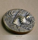 512抗震救災(zāi)大銅章,純銅徽章,銅質(zhì)紀(jì)念章