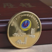 空軍全軍科技進(jìn)步一等獎(jiǎng)金章,純金金章,純金獎(jiǎng)牌