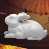 吉祥兔純銀工藝品定做、純銀制品生產(chǎn)訂購(gòu)